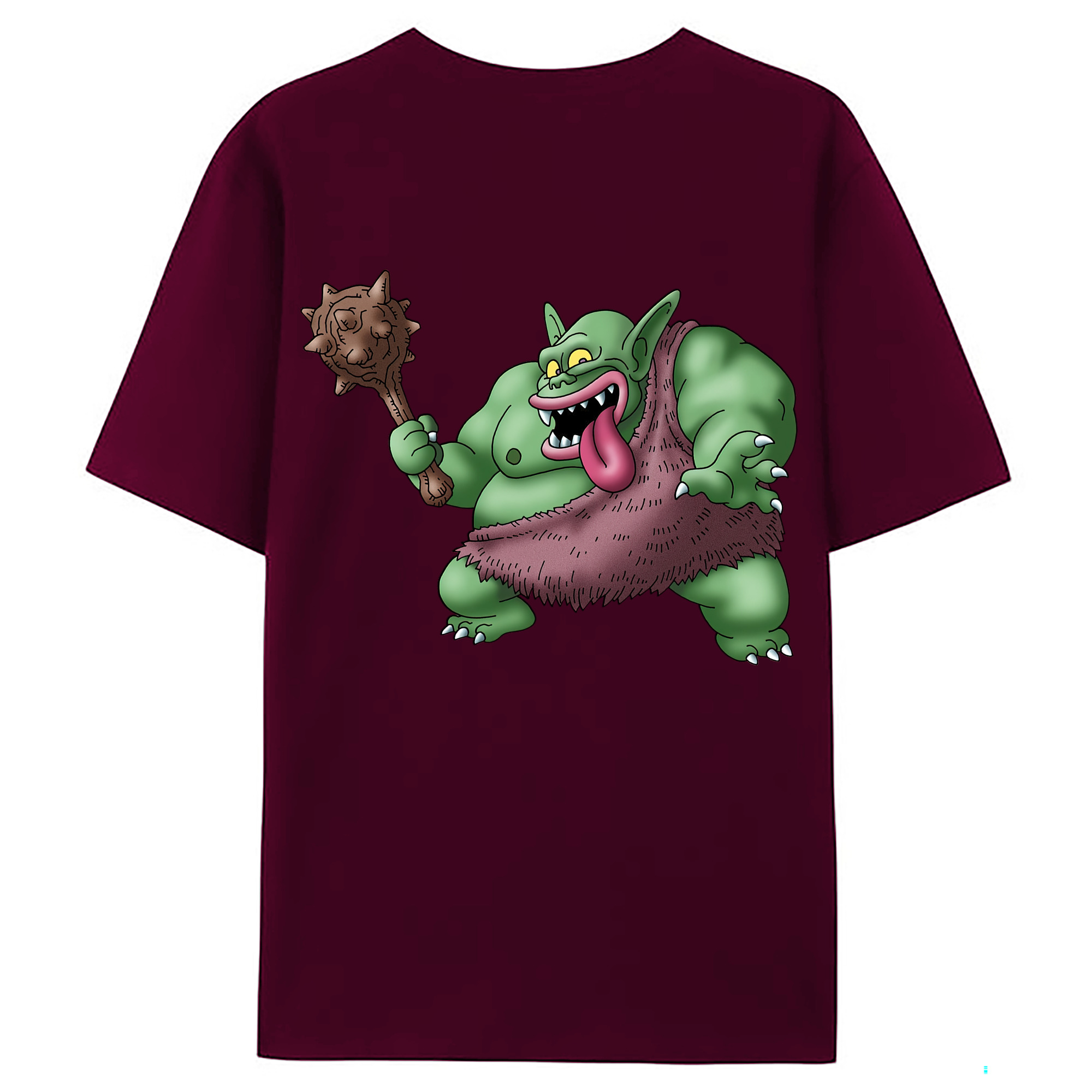 （画像用） ドラゴンクエスト Doragon Kuesuto Dragon Quest レディース半袖Tシャツ(バックプリント)